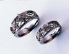 Pair of meteor ring