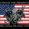 a Cthulhu for President poster