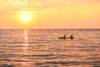 A Romantic Kayak at sunset