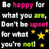 don't be upset