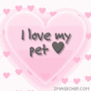 ✖i love my pet &lt;3