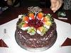 YJ's Strawberry Choc Cake