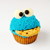 Lovely Cookie Monster Muffins
