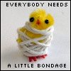 Cute bondage chick
