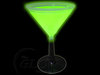 Green Glow Martini