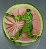 carved watermelons