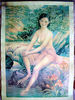 Antique Nude Girly Poster