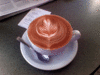 a cup of coffee