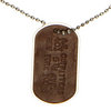 AE DOG TAG NECKLACE