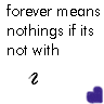forever means nothing