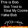 Don't touch my cookie!