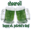 Cheers! Happy St. Patty's Day!