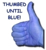 Thumbed Until Blue!