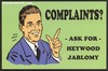 Complaints....