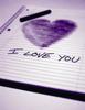 I love you