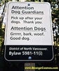 Pick up after your pets.