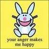 Your Anger Makes Me Happy
