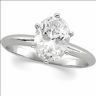 Tiffany Oval Solitaire Ring 