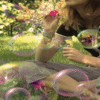 Blowing Bubbles on Your Page