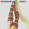 you rock my socksss