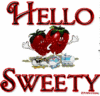 A sweet hello