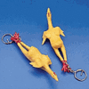 Rubber Chicken Keychain