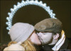 kiss on london eye